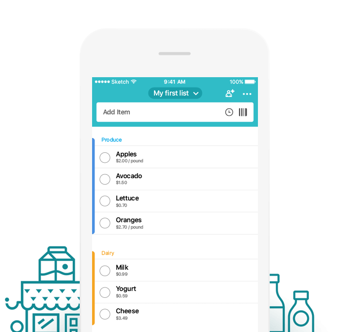 Out Of Milk The Grocery Shopping List App