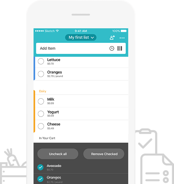 Out Of Milk The Grocery Shopping List App